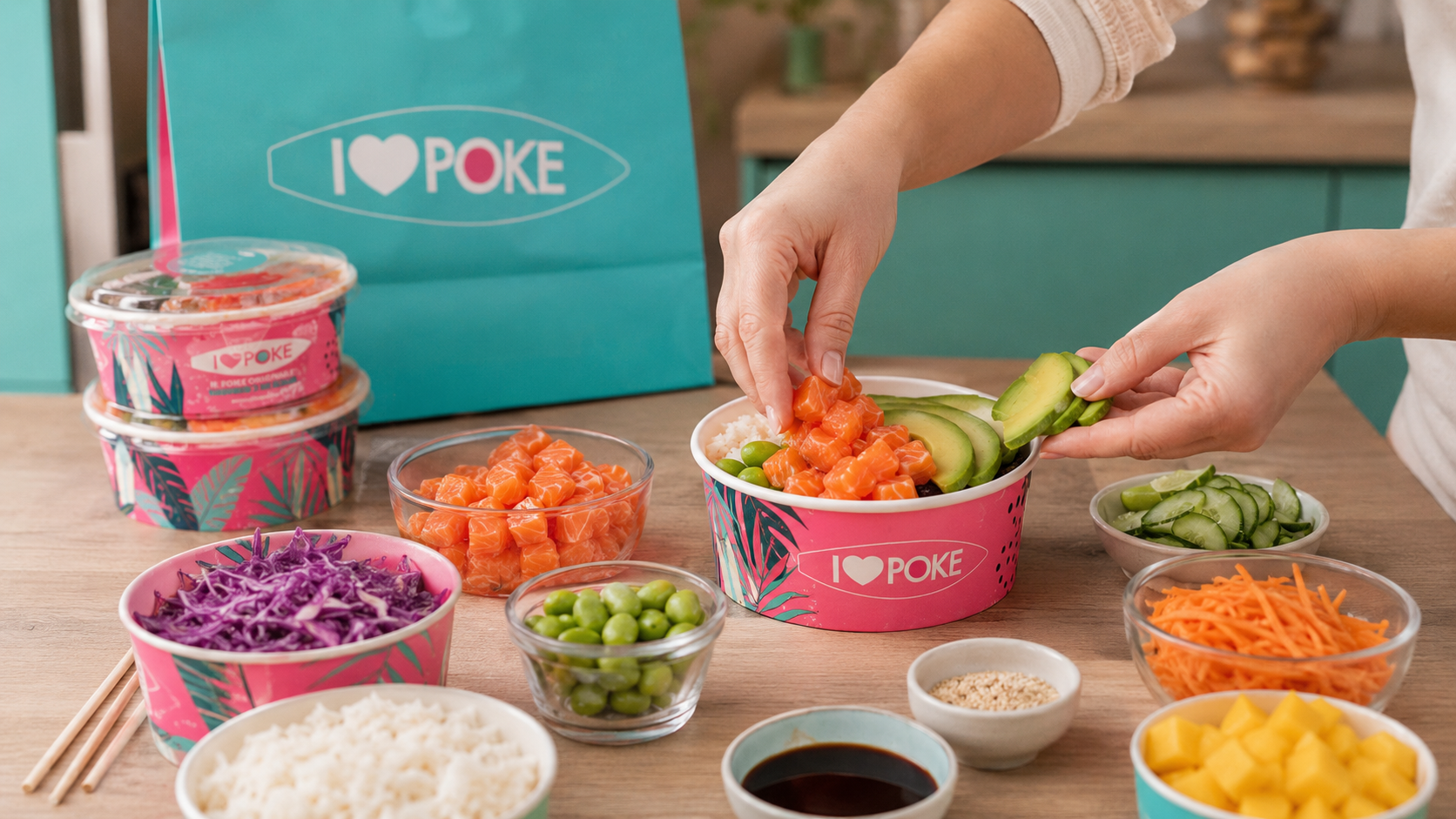 How to make Poke salmon: easy recipe