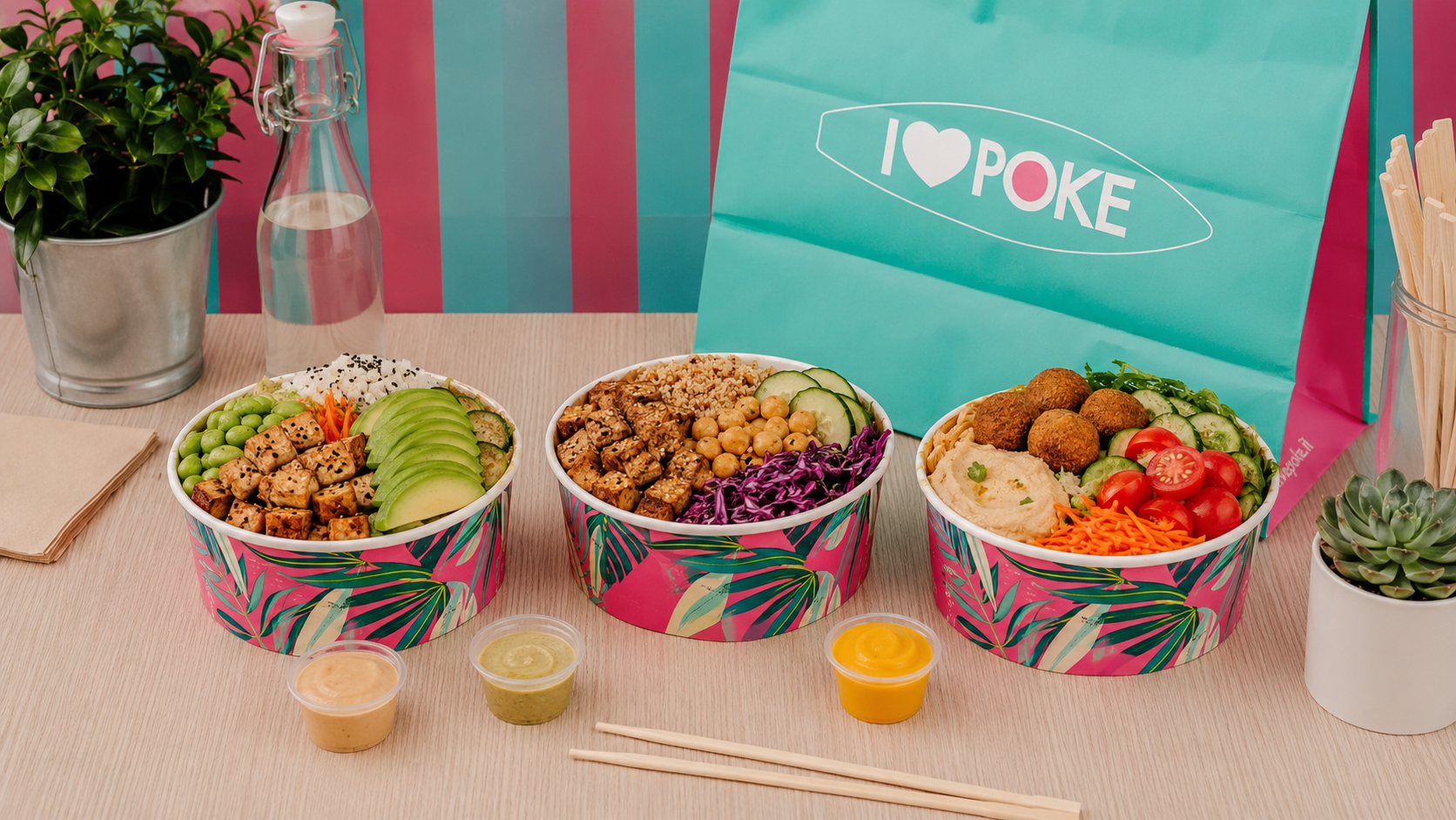 Poke Bols végétaliens - les meilleures combinaisons d'ingrédients pour un plat sain