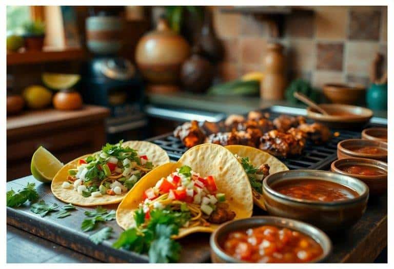 Mexikanisches Straßenessen - wie man authentische Tacos zu Hause zubereitet