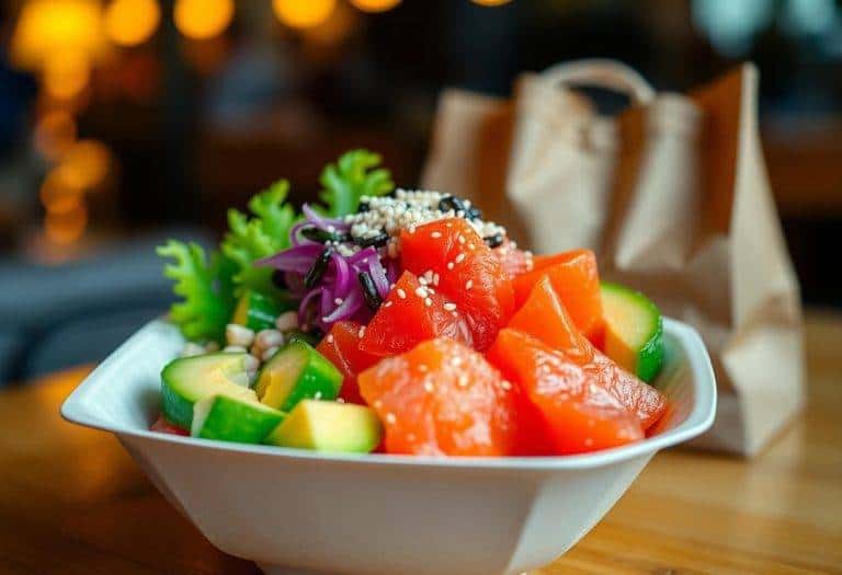 Poke Bowl zu Hause - entdecken Sie den besten Lieferservice in Ihrer Stadt