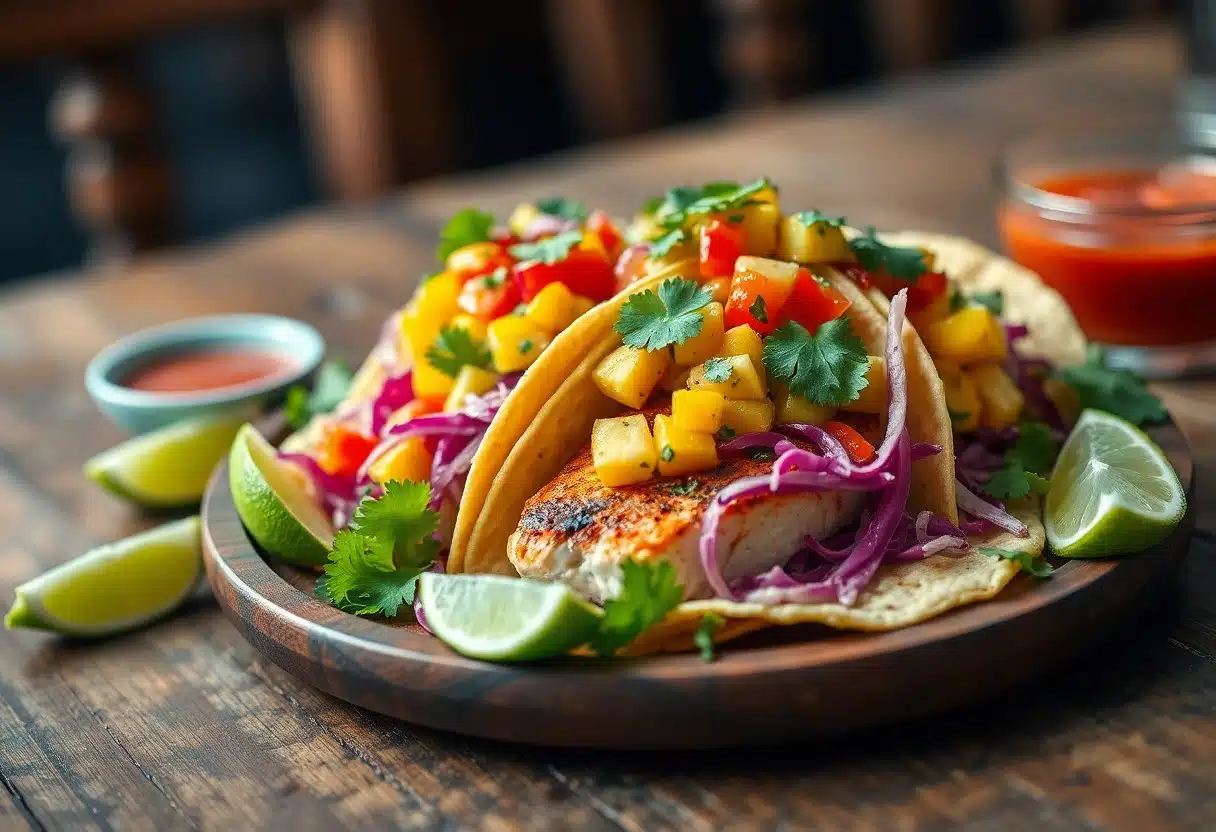 tacos de poisson saveurs fraîches pour l'été aea