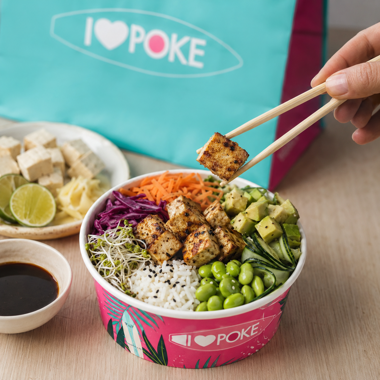 Poke tofu: how to choose and enhance the plant protein