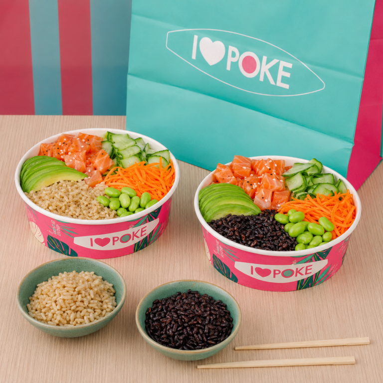 Brown rice or black rice in the poke bowl: differences, taste, and benefits