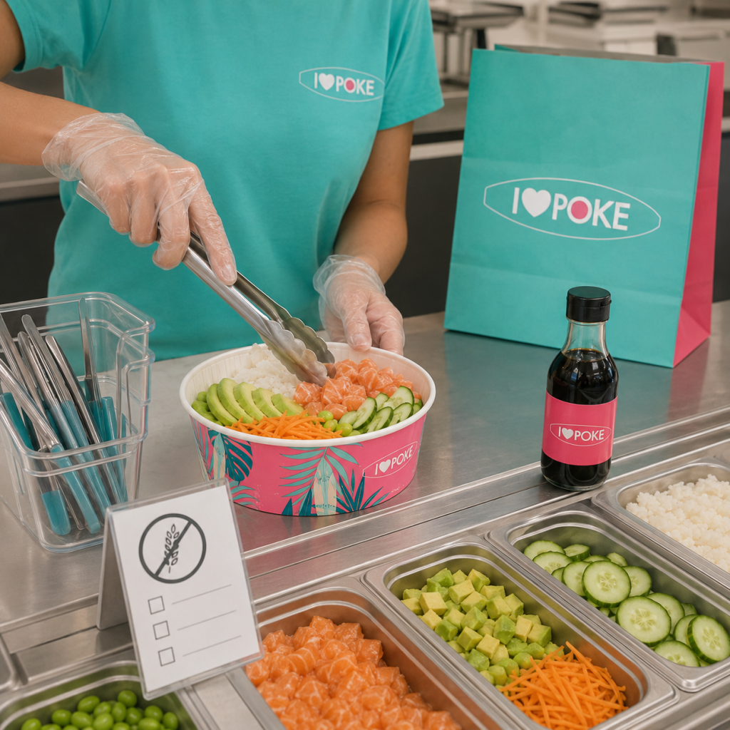 Poke for celiacs: what to check before ordering