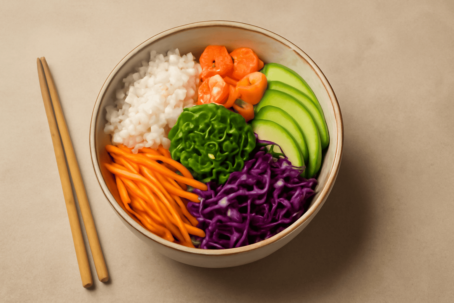 Poke Cremige Thunfisch-Avocado-Bowl