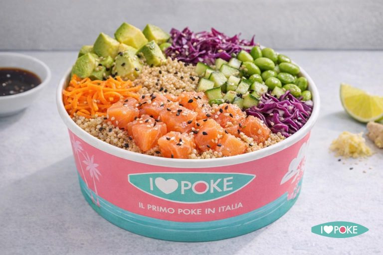 Healthy Poke Bowl Salmone e Quinoa