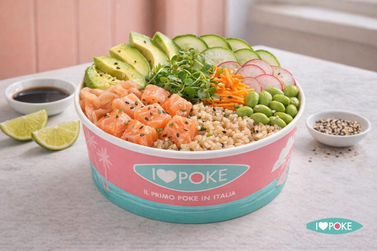 Healthy Poke Bowl Salmone Light