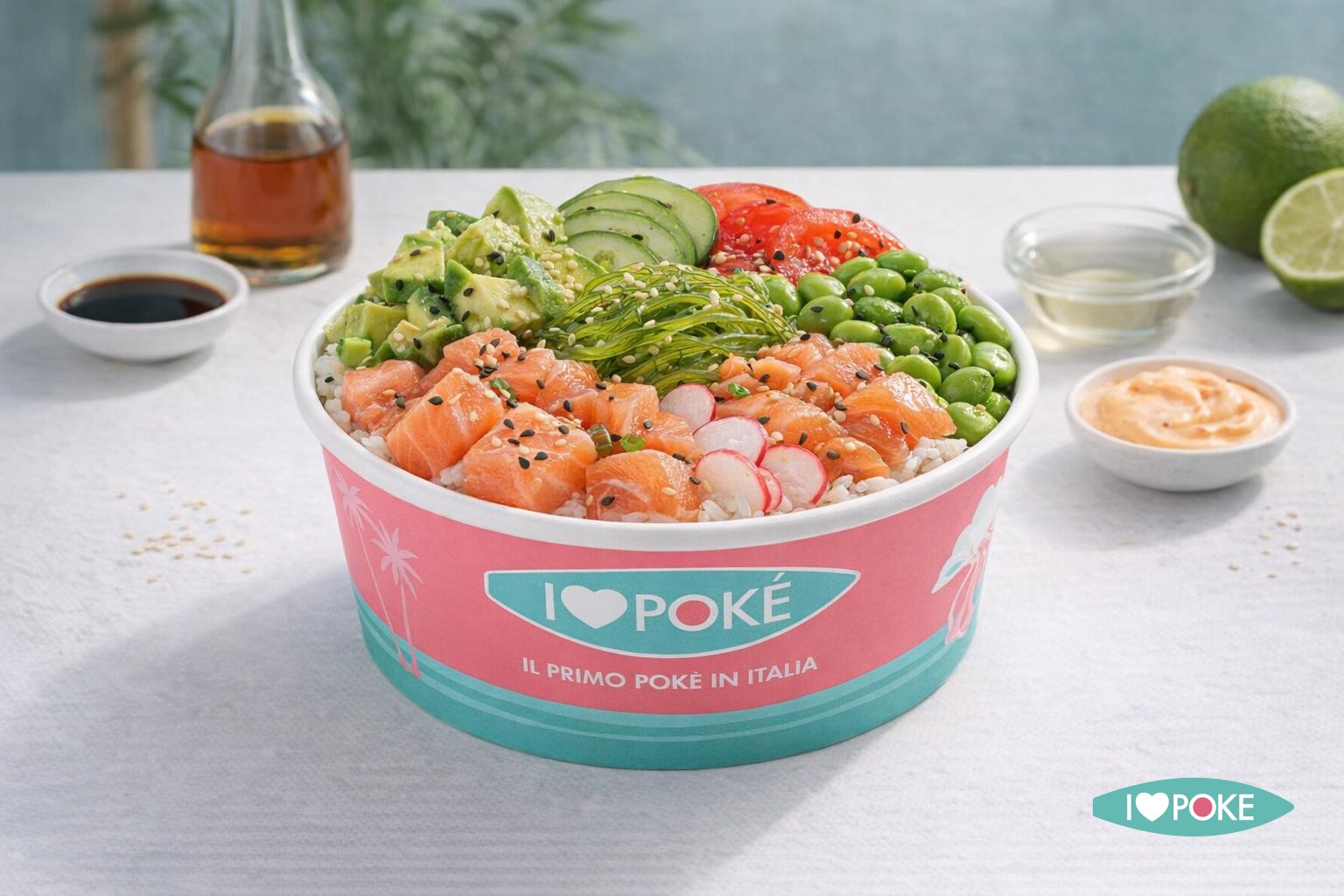 Poke Bowl Salmone e Edamame