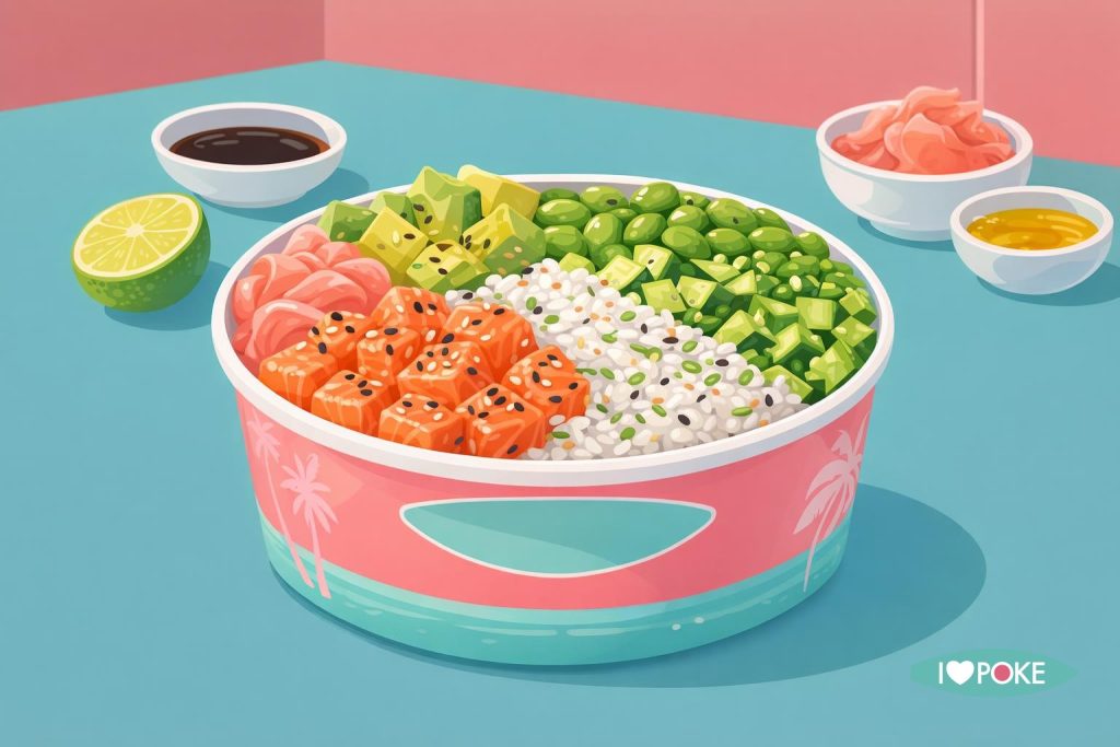 Poke bowl senza glutine: ricetta base da personalizzare