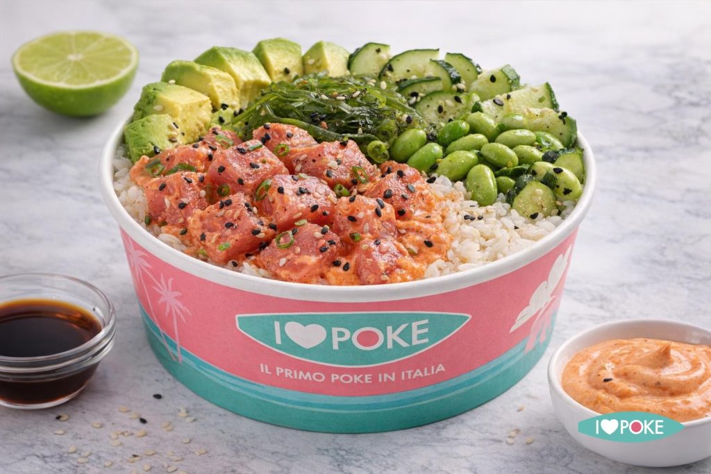 Poke bowl tonno spicy mayo