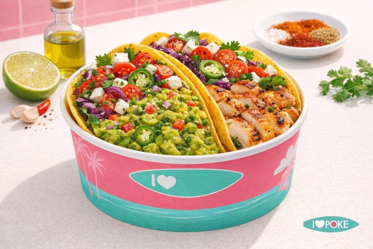 Tacos Pollo Grigliato e Guacamole