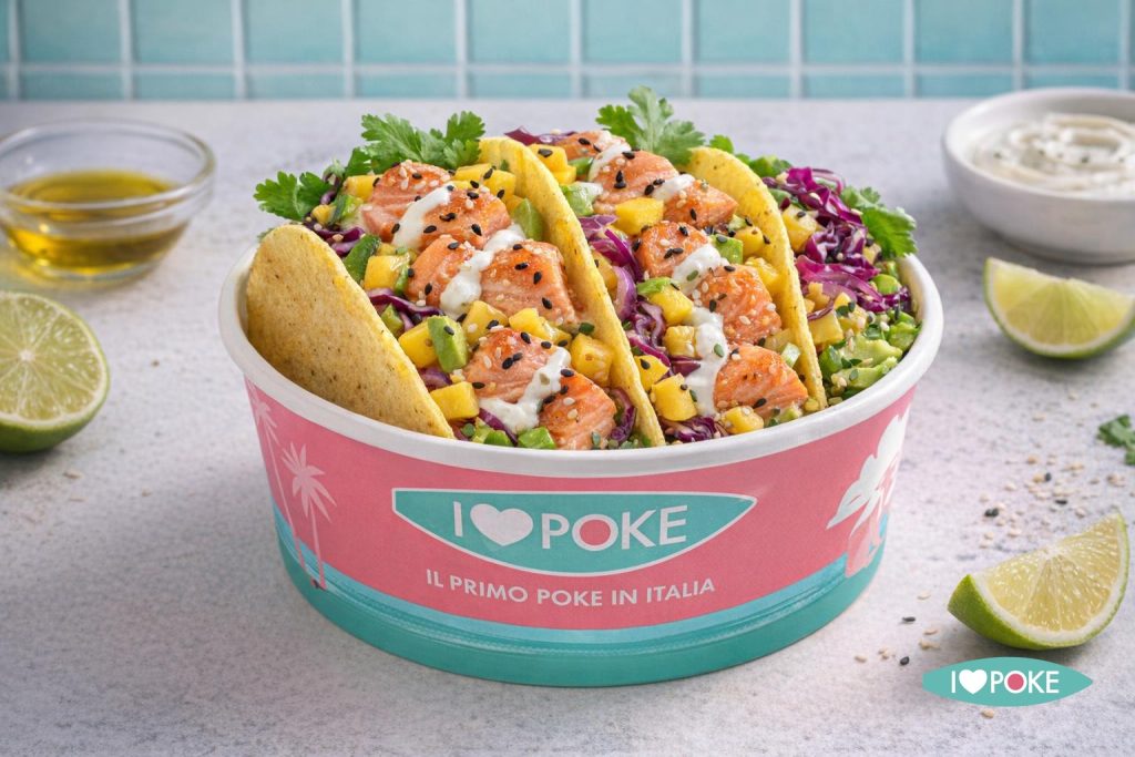 Tacos Salmone Mango e Lime