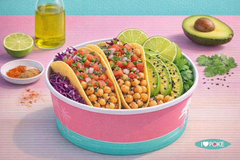 Tacos Vegan Ceci e Pico de Gallo