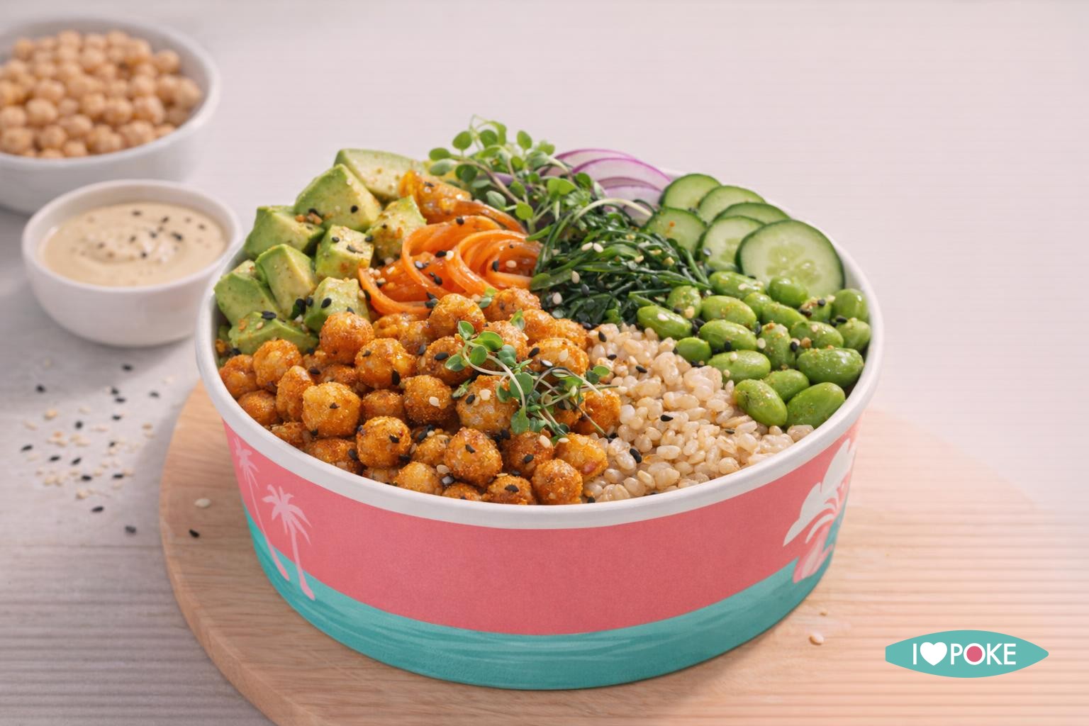 Vegan Poke Bowl Ceci Croccanti
