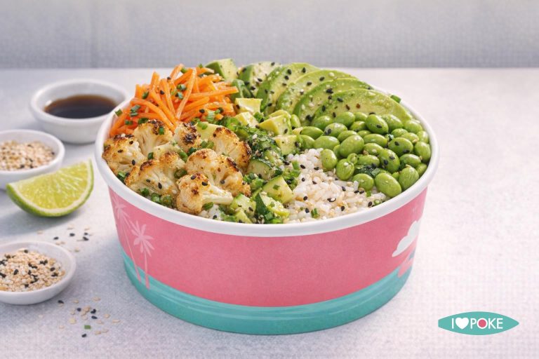 Vegan Poke Bowl Edamame e Cavolfiore Arrosto
