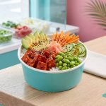 Vegan Poke Bowl Tofu Spicy